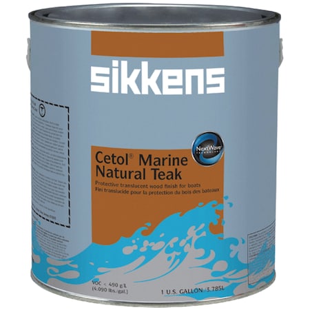 Interlux Cetol Marine Wood Finish, Natural Teak Gal. IVA316G